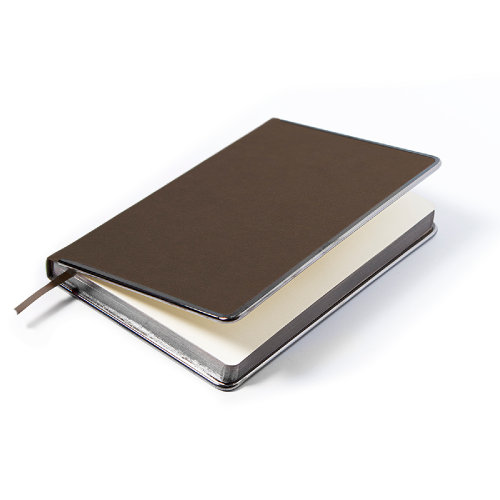 Ежедневник недатированный Montrose, формат А5, в линейку (коричневый)
