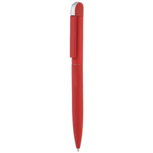 Ручка шариковая "Jupiter", покрытие soft touch, красный