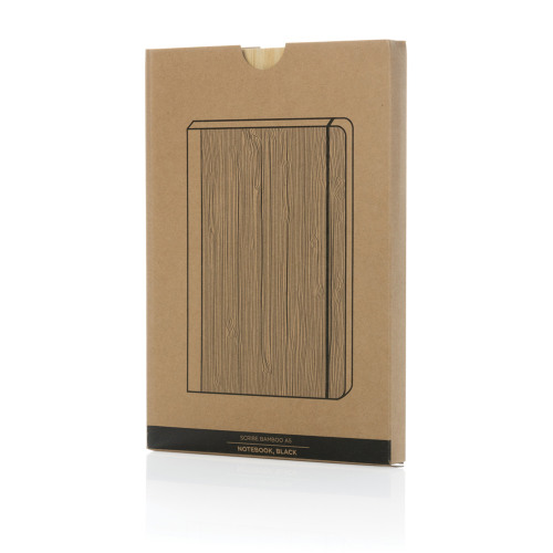 Блокнот Scribe с обложкой из бамбука, А5, 80 г/м²