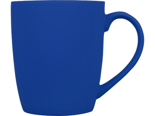 Кружка с покрытием soft-touch C1, синий классический