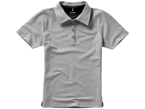 Рубашка поло Markham женская, серый меланж/антрацит