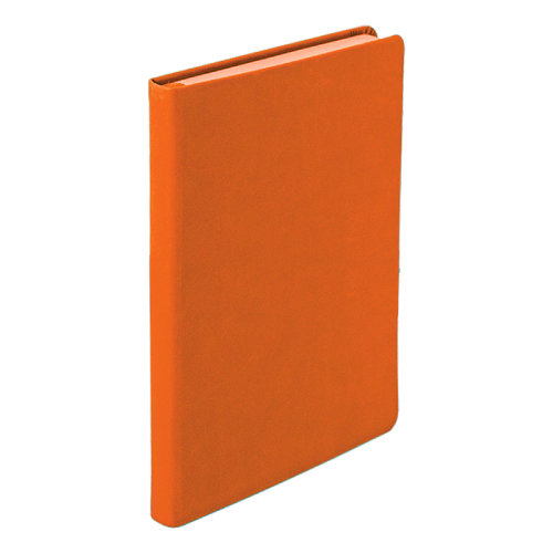 Ежедневник недатированный Softie, формат А5, в клетку (оранжевый)