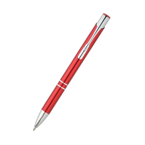 Ручка металлическая Holly, красная