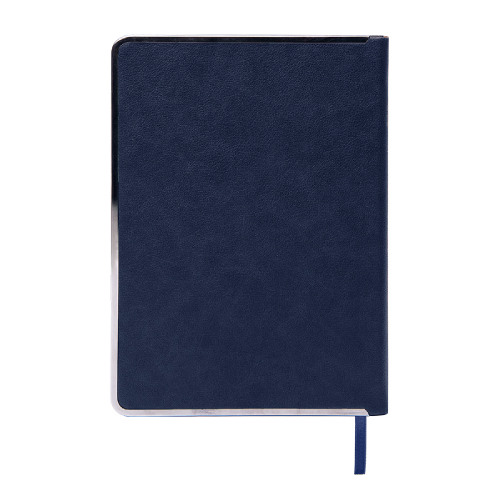 Ежедневник недатированный Montrose, формат А5, в линейку (темно-синий)
