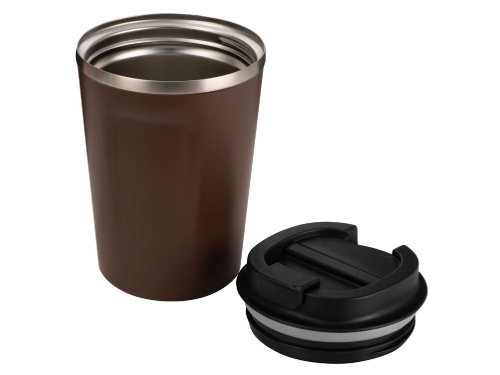 Термокружка CAFe COMPACT, 380 мл, коричневый