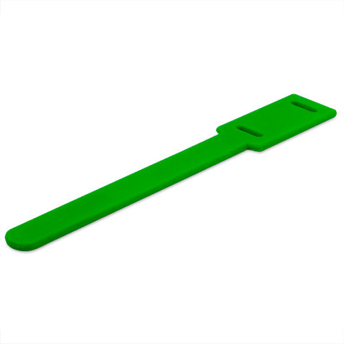 Пуллеры на молнию BILLY, ярко-зеленый, комплект, 10 шт., силикон (ярко-зелёный)
