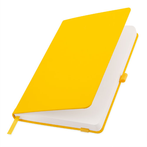 Бизнес-блокнот А5 FLIPPY, формат А5, в линейку (желтый)