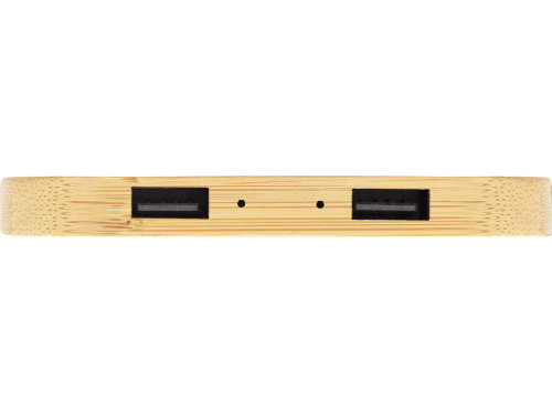USB-хаб с беспроводной зарядкой из бамбука Plato