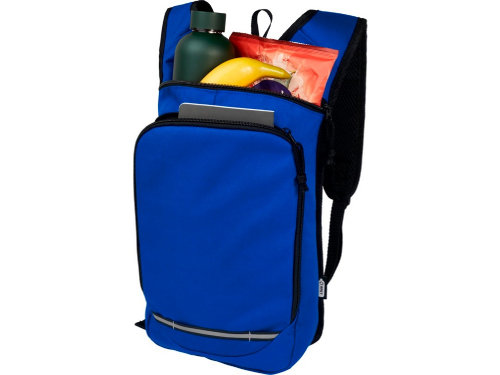 Рюкзак для прогулок Trails объемом 6,5 л, изготовленный из переработанного ПЭТ по стандарту GRS, синий