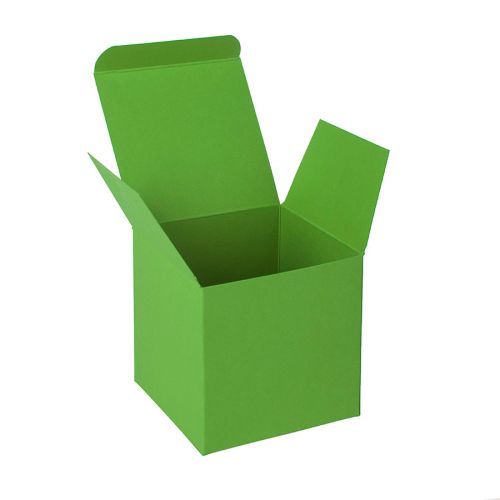 Коробка подарочная CUBE (зеленое яблоко)