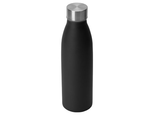 Стальная бутылка Rely, 650 мл, черный матовый (P)