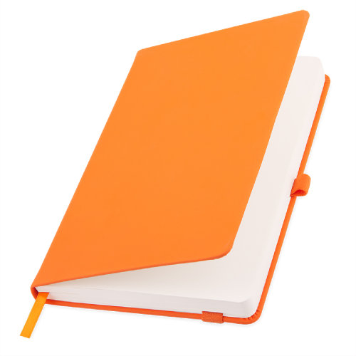 Бизнес-блокнот А5 FLIPPY, формат А5, в линейку (оранжевый)