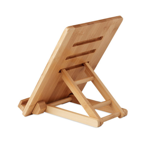 Подставка для планшета бамбук (древесный)