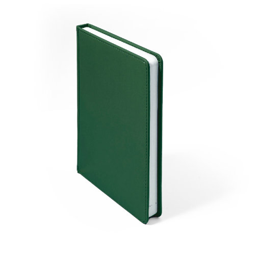 Ежедневник недатированный Campbell, формат А5,  в линейку (темно-зелёный)
