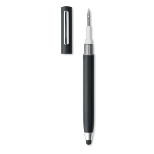 Ручка и набор для чистки (черный)