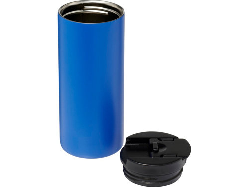 Вакуумный термостакан Lebou с медным покрытием 360 мл, синий