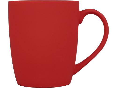 Кружка с покрытием soft-touch Tulip Gum, красный (P)
