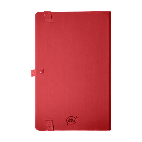 Бизнес-блокнот А5 FLIPPY, формат А5, в линейку (красный)