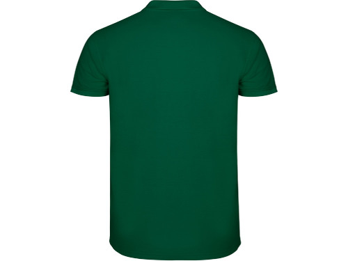 Рубашка поло Star мужская, бутылочный зеленый