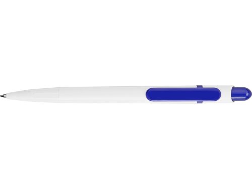 Ручка шариковая Этюд, белый/синий