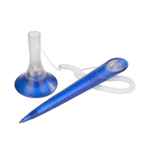 Ручка шариковая MEMO LEVISTOR CORD ICE, синий