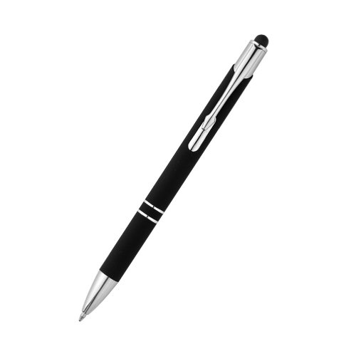 Ручка металлическая Ingrid софт-тач, черная