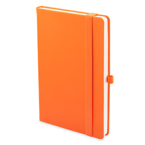 Бизнес-блокнот А5 FLIPPY, формат А5, в линейку (оранжевый)