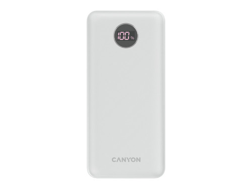Портативный аккумулятор Canyon PB-2002 (CNE-CPB2002W), белый