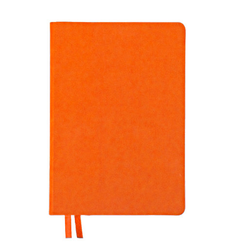 Ежедневник недатированный Softie, формат А5, в клетку (оранжевый)