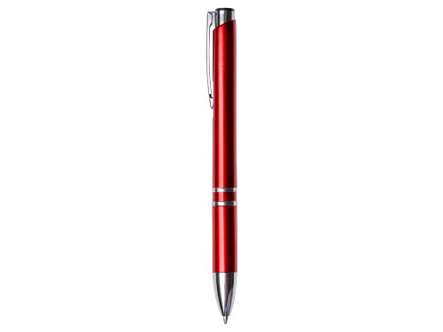 Ручка пластиковая шариковая Legend Plastic, красная