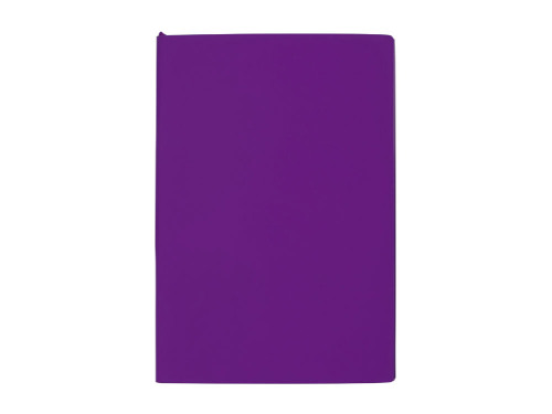 Бизнес-блокнот C1 софт-тач, гибкая обложка, 128 листов, фиолетовый