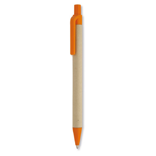 Ручка бумага/кукурузн.пластик (оранжевый)