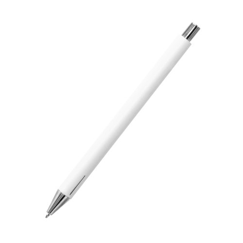 Ручка металлическая Elegant Soft софт-тач, белая