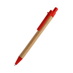 Шариковая ручка NATURAL BIO - Красный PP