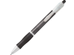 SLIM. Шариковая ручка с противоскользящим покрытием, Черный