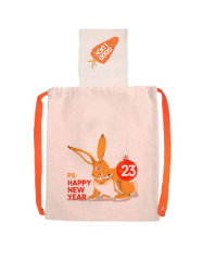 Bunny Bag 2023 numba 3 "Happy New Year Bunny" - упаковка-рюкзак для новогоднего подарка