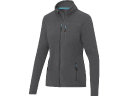 Женская флисовая куртка Amber на молнии из переработанных материалов по стандарту GRS, storm grey
