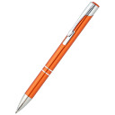 Ручка металлическая Holly, оранжевая