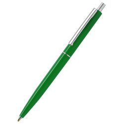 Ручка пластиковая Dot, зеленая