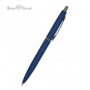 SAN REMО, Ручка шариковая автоматическая,  ярко-синий (ярко-синий/серебрянный)