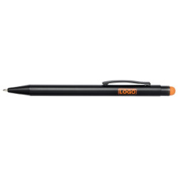 Алюминиевая шариковая ручка BLACK BEAUTY (оранжевый)