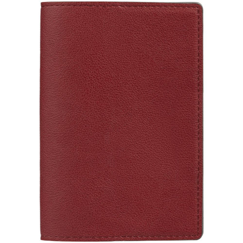 Обложка для паспорта Petrus, красная