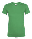 Фуфайка (футболка) REGENT женская,Ярко-зелёный XXL