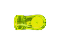 Фонарик BRILL с 3 светодиодами и динамо-зарядкой, желтый