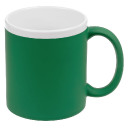 Кружка StopSpot с покрытием софт-тач, зеленая