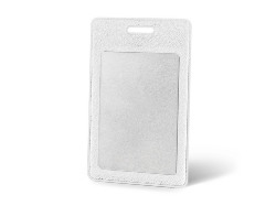 Вертикальный карман из экокожи для карты Favor, белый