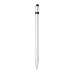 Металлическая ручка-стилус Slim, серебряный