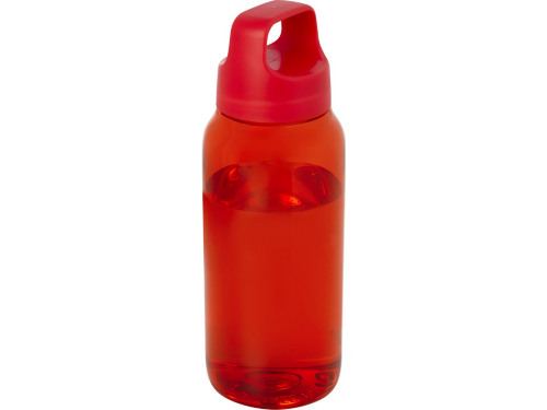 Бутылка для воды Bebo из переработанной пластмассы объемом 450 мл - Красный