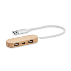 Разветвитель USB (древесный)