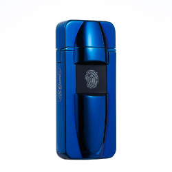 Зажигалка S.Quire USB, сенсорная, синяя, глянцевая